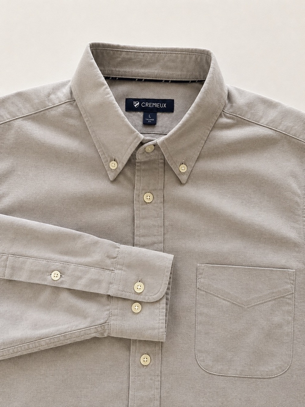 Crémieux Button-Down Oxford Shirt – Men’s Large